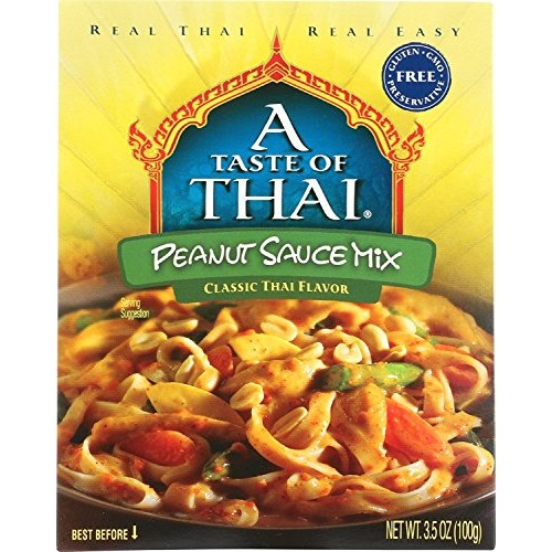 A Tast Of Thai Peanut Sauce Mix, 3.5 Oz Pack -- 6 Per Case.