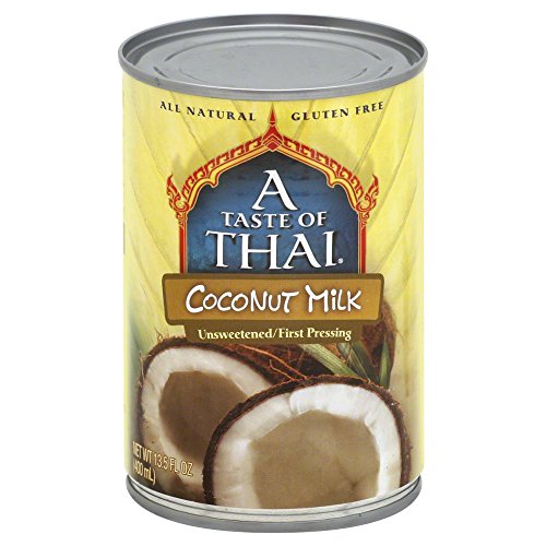 A Taste Of Thai Coconut Milk, Gluten Free 13.5 Oz Pack Of 12