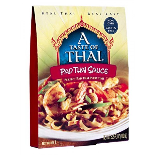A Taste Of Thai Pad Thai Sauce, 3.25 Oz Box, 6 Piece