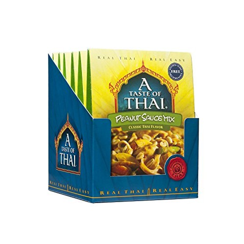 A Taste Of Thai Peanut Sauce Mix, 3.5 Oz Box, 6 Piece