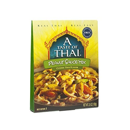 A Taste Of Thai Peanut Sauce Mix, 3.5 Oz Box, 6 Piece