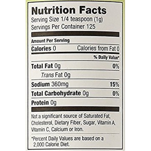 Herbamare Original - Natural Fine Sea Salt Infused With Organic