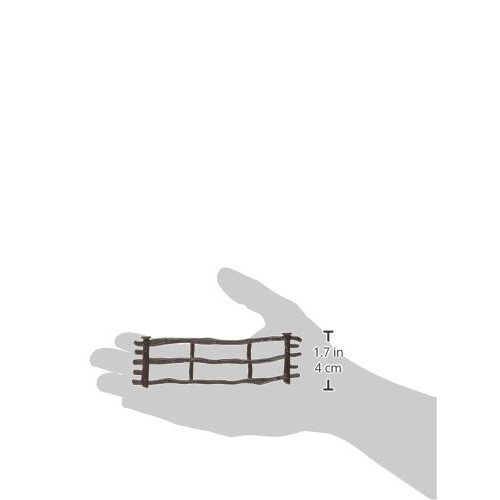 Bakery Supplies Plastic Split Rail Fence For Cake Decorating 12