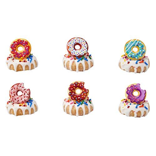 Donut Cupcake Rings - 24 Pcs