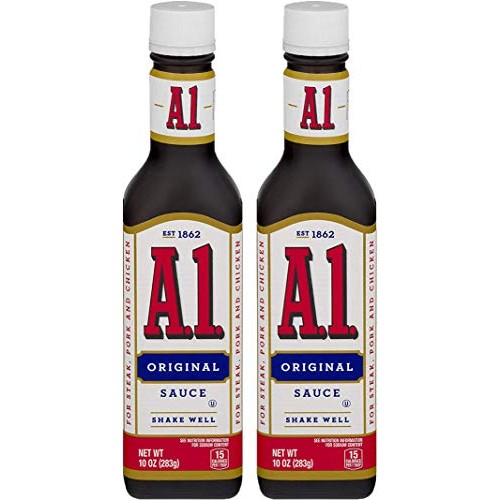 A1 Steak Sauce, Original, 10 Oz 2 Pack