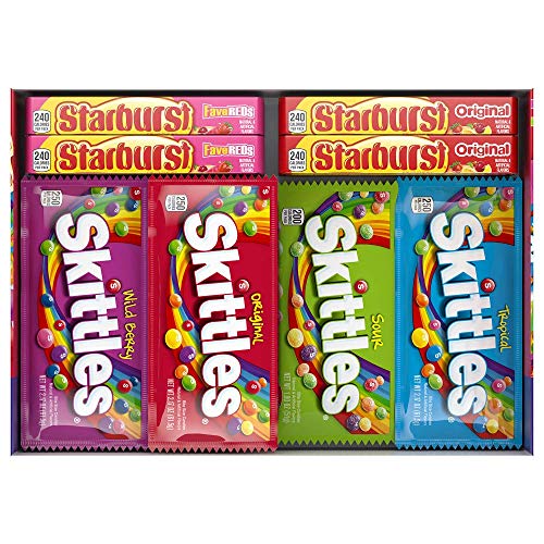 Skittles &Amp; Starburst Candy Full Size Variety Mix 62.79-Ounce 30-