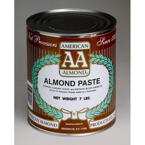 Aa American Almond Paste, Net Weight:- 7-Lbs.