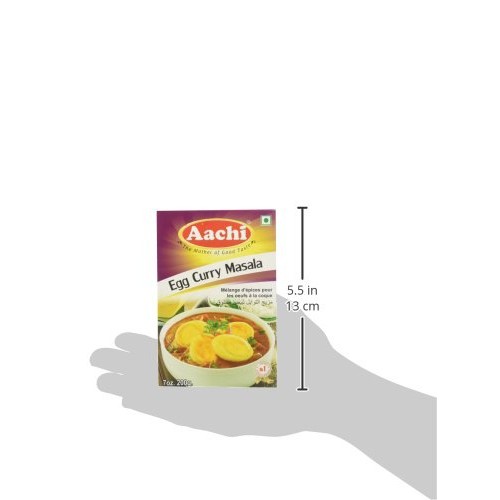 Aachi Egg Curry Spice Mix To Prepare Egg Gravy 7 Oz., 200G, Indi
