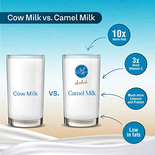 Aadvik Camel Milk Powder | Freeze Dried | Pure And Natural | 0.7