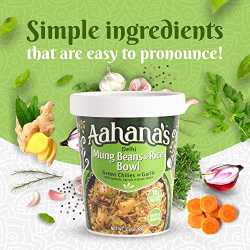 Aahanas Lentils &Amp; Rice Bowls Kitchari Prepared Meals- Ready T