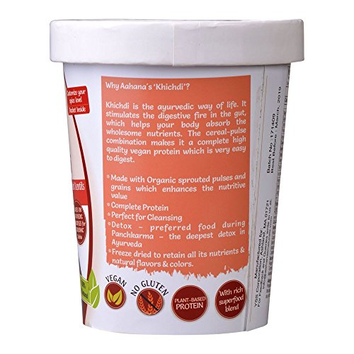 Vegan Masala Khichadi - Organic Basmati Rice And Split Red Lenti