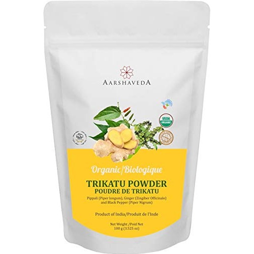 Trikatu Powder 100 Grams 3.52 Oz , Organic, All Natural, Usda,