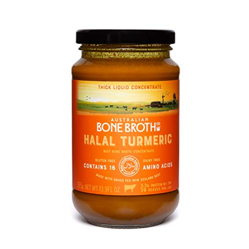 Halal Beef Bone Broth Concentrate - Certified Halal Turmeric- En