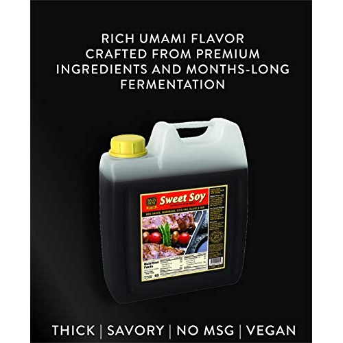 Bali’S Best Sweet Soy Sauce, Marinade Dip Stir Bbq, Black Dark S
