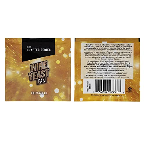 Wine Yeast - 5 gr | 0.176 oz 5/Pack