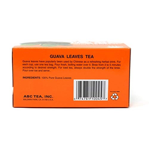 Guava Leaves Tea Caffeine-Free Tea 1 Box of 20 Tea Bags