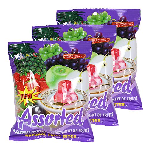 Pineapple, Strawberry, Green Apple &Amp; Grape Assorted Fruit Jelly