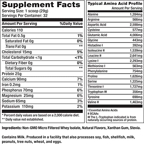 About Time Whey Isolate Protein, Non-Gmo, All Natural, Lactose/G