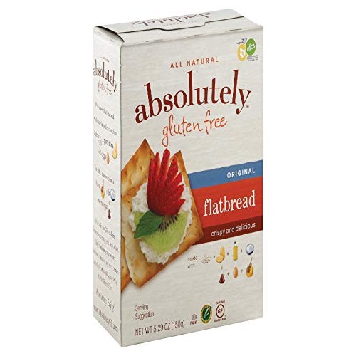 Absolutely Gluten Free Flatbread, Original, 5.29-Ounce