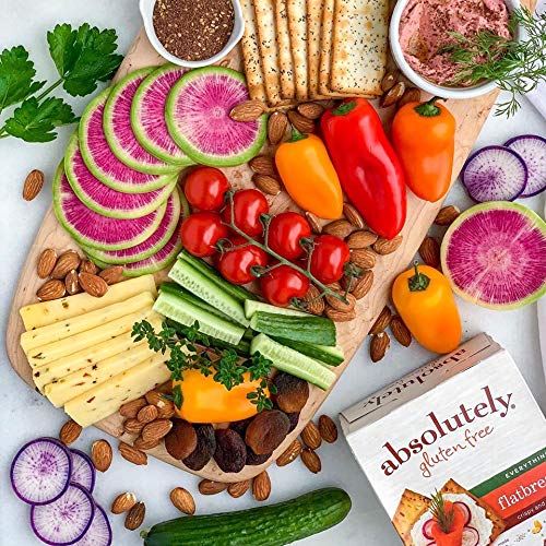 Absolutely Gluten Free Everything Flatbread, 5.29-Ounce 3-Pack