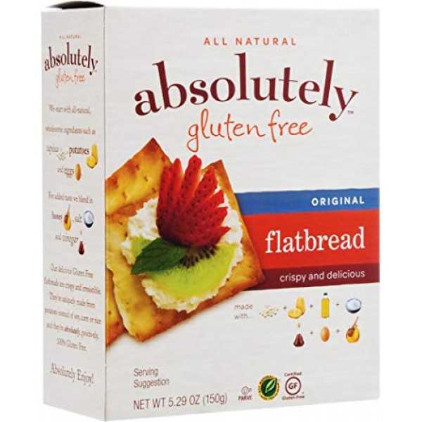 Absolutely Gluten Free Original Flatbread, 5.29-Ounce 3-Pack