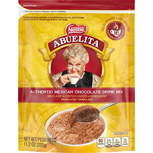 Nestle Abuelita Granulated Hot Chocolate Drink Mix, 11.2 Ounce