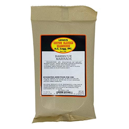 Ac Legg Old Plantation Seasonings - Barbecue Marinade Seasoning