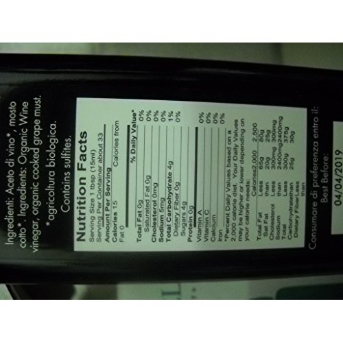 Aceto Beato Organic Balsamic Vinegar