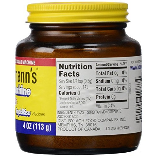 Fleishmanns, Rapid Rising Dry Yeast, 4 Oz