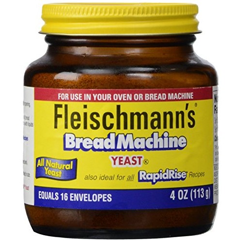 Fleishmanns, Rapid Rising Dry Yeast, 4 Oz