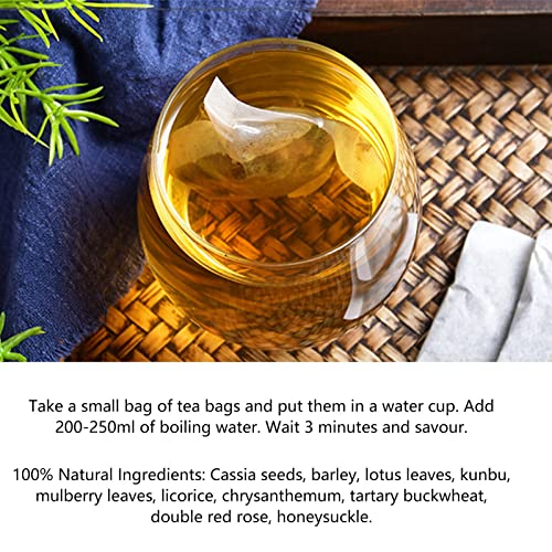 30 Winter Melon Lotus Leaf Tea Bags, 150g Natural Herbal Tea Con...