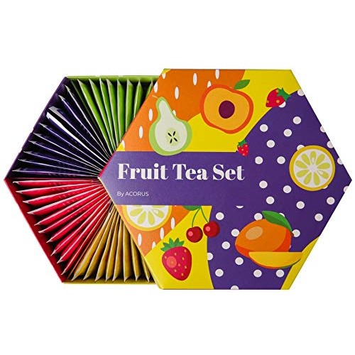 Acorus Fruit Luxury Tea Set - 6 Varieties 60 Tea Bags