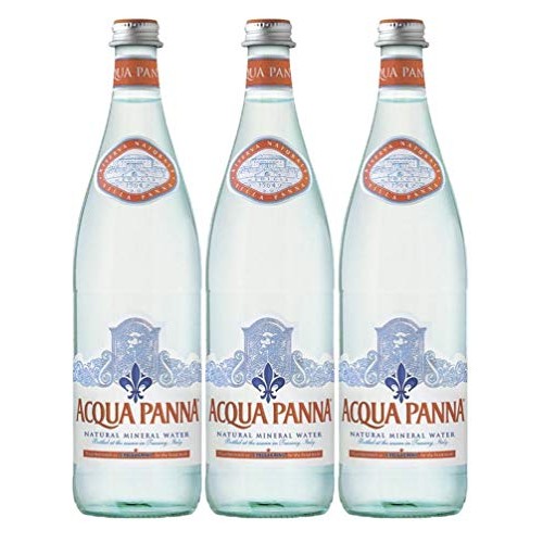 Acqua Panna Natural Spring Water, 25.3 Oz Glass Bottle Pack Of