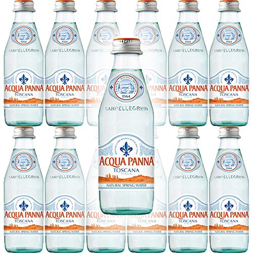 Acqua Panna Toscana Spring Water, 8.8Oz Glass Bottle Pack Of 12