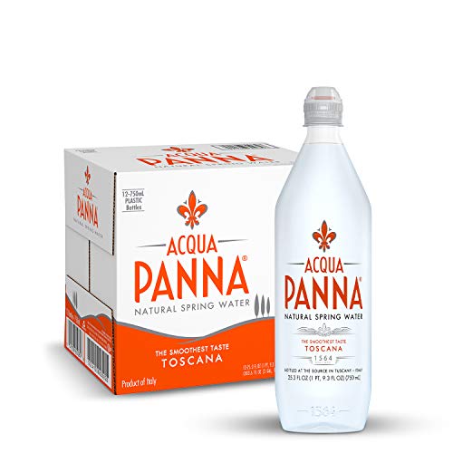 Acqua Panna Natural Spring Water, 25.3 Fl. Oz. Plastic Bottles,