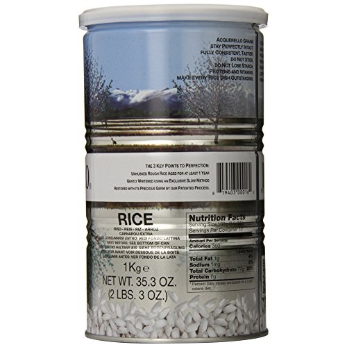 Acquerello Rice, 2Lb-3 Ounce Tin