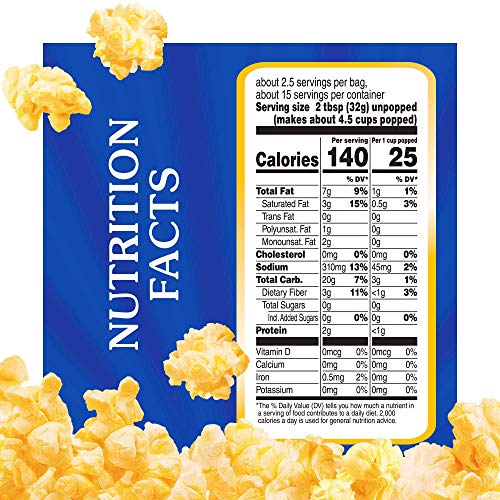 Act Ii, Microwave Popcorn, Butter Lovers, 2.75-Oz. Bags, 6 Ct