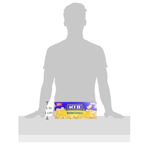 Act Ii Butter Lovers Microwave Popcorn - 28/3 Oz