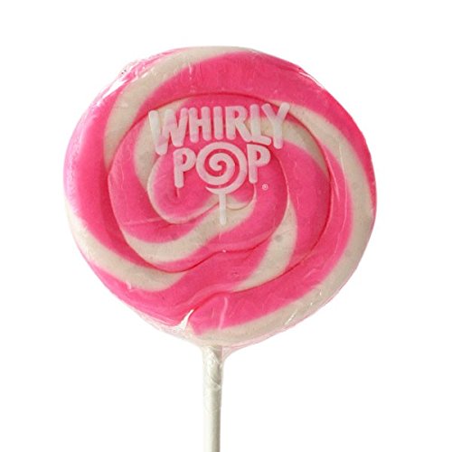 Adams &Amp; Brooks Pink &Amp; White Whirly Pop 1.5Oz 24Ct