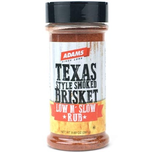 Adams Seasoning Rubs Texas Style Smoked Low &Amp; Slow Gourmet Rubs