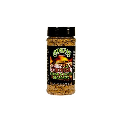 Adkins Chipotle Steak &Amp; Fajita Seasoning - 16 Oz All Natural