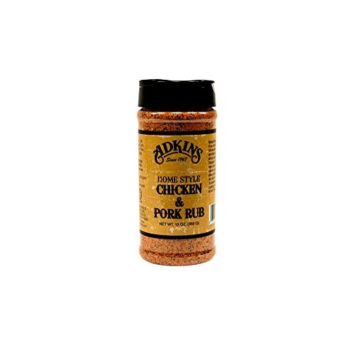 Adkins Home Style Chicken &Amp; Pork Rub 13 Oz All Natural