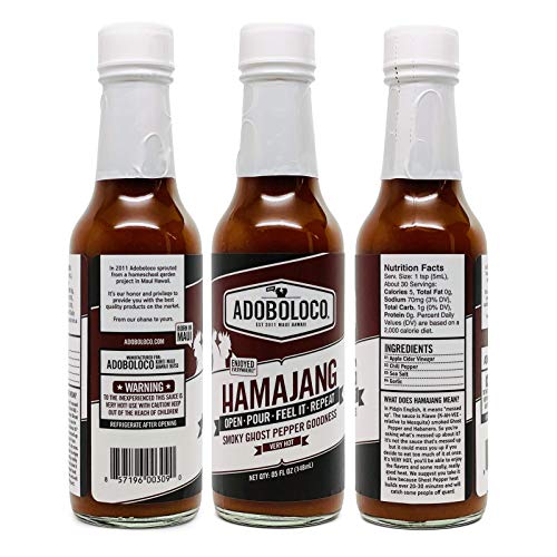 Adoboloco Hot Sauce Hot Ones - Spicy Kolohekid, Hamajang, Fiya!