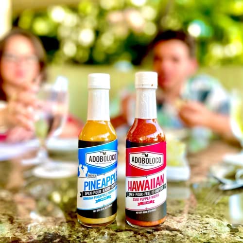 Adoboloco Hot Sauce Pineapple Habanero Delicious Hawaiian Habane