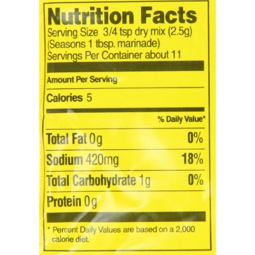 Adolph Original Meat Tenderizing Marinade, 1-Ounce Pack of 8