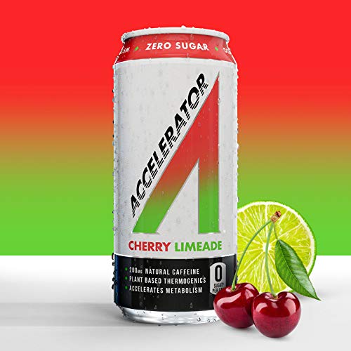 Adrenaline Shoc Accelerator Cherry Limeade 16 Fluid Ounce Can, P