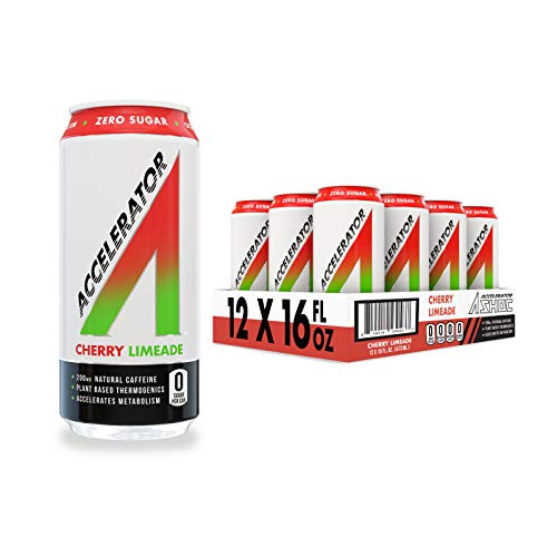 Adrenaline Shoc Accelerator Cherry Limeade 16 Fluid Ounce Can, P