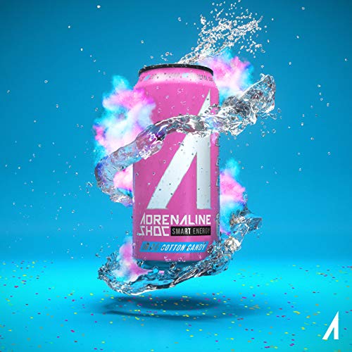Adrenaline Shoc Performance Energy Drink, Cotton Candy, Zero Sug