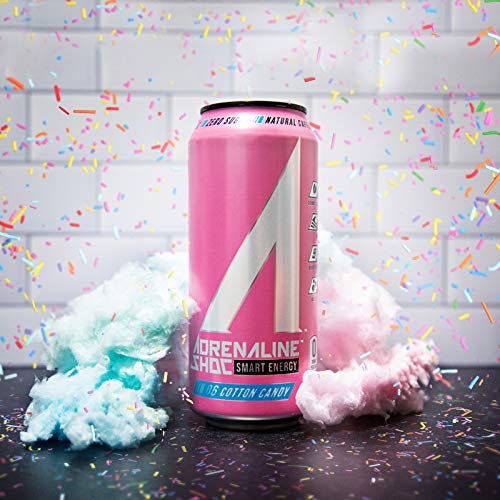 Adrenaline Shoc Performance Energy Drink, Cotton Candy, Zero Sug