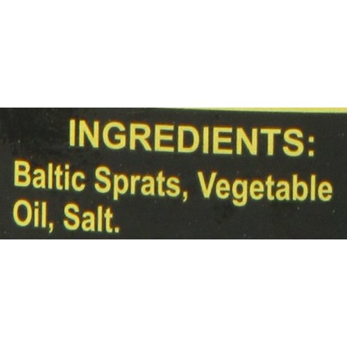 Adro Riga Smoked Sprats, 5.6-Ounce Pack Of 12